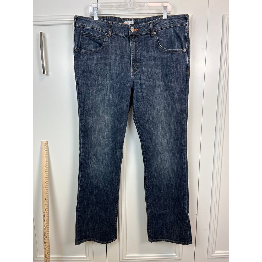 Lee Dark Wash Straight Jeans Size 38